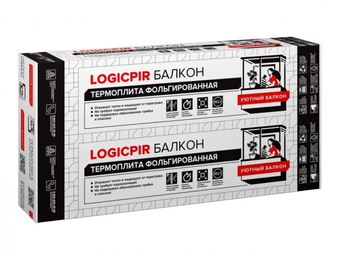 LOGICPIR Балкон Ф/Ф Г1 L-1190х590х30