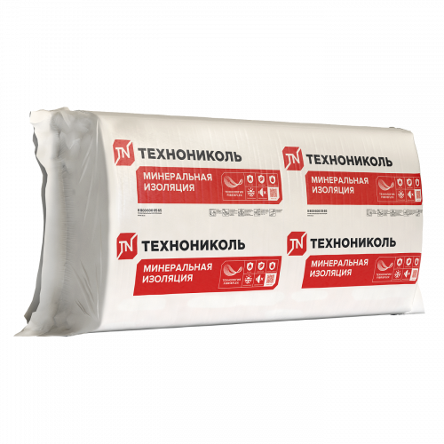 Минеральная изоляция ТЕХНОНИКОЛЬ 34 PN Стены и крыши ПРОФ 1200х600х100