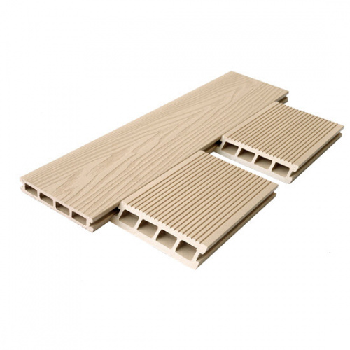 Террасная доска T-DECKS PREMIUM 3D OPTIMA RETRO (слоновая кость)