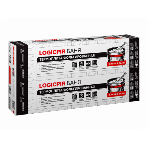 LOGICPIR Баня Ф/Ф Г1 L-1190х590х30