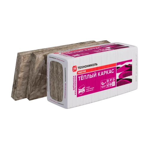 Минеральная изоляция ТЕХНОНИКОЛЬ 37 PN Тёплый каркас 1200х610х50