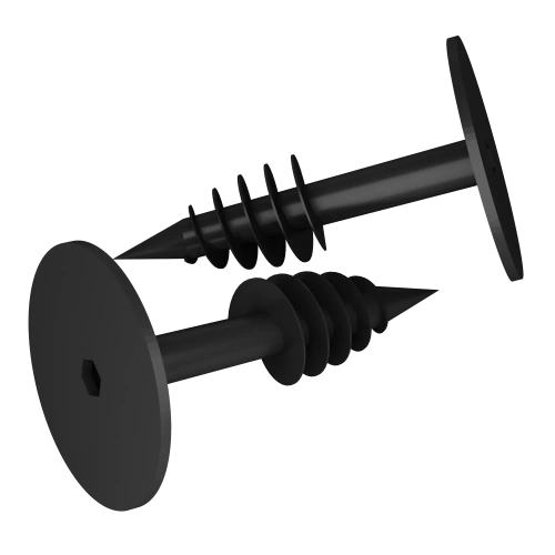 Винтовой крепеж TERMOCLIP R28/90 мм, коробка